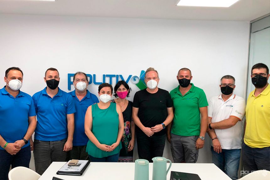 Visita del Grupo de Investigación Ingeniería Rural (AGR198) de la UAL
