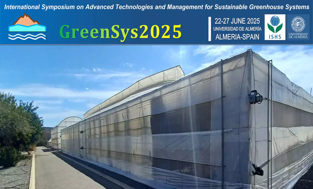 Montaje para el Simposio Internacional GreenSys 2025 de Politiv Europa
